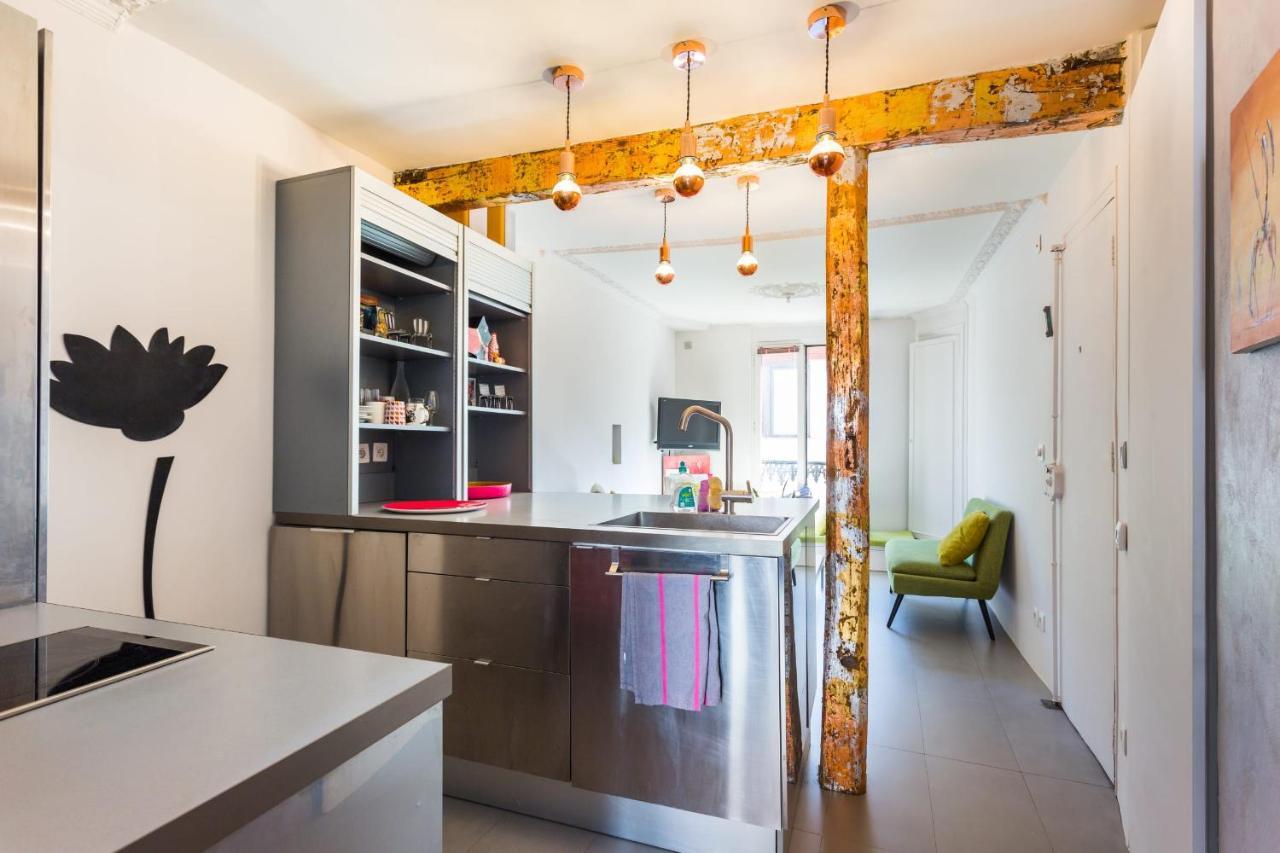 Ferienwohnung Charming Studio For 2 Near Republique Paris Exterior foto